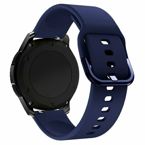 Siliconen bandje - Donkerblauw - Garmin Fenix 7X / 6X / 5X