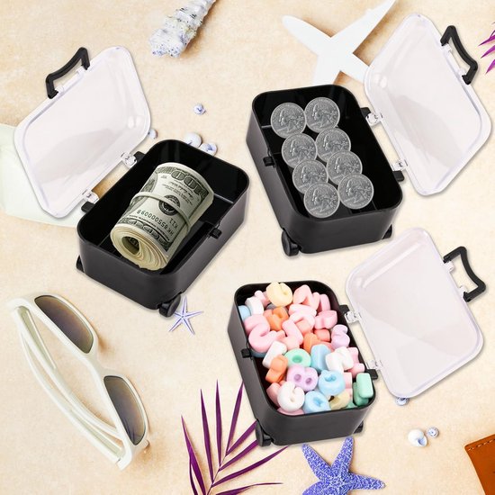 Mini aluminium koffer | Metalen verpakking voor visitekaartjes