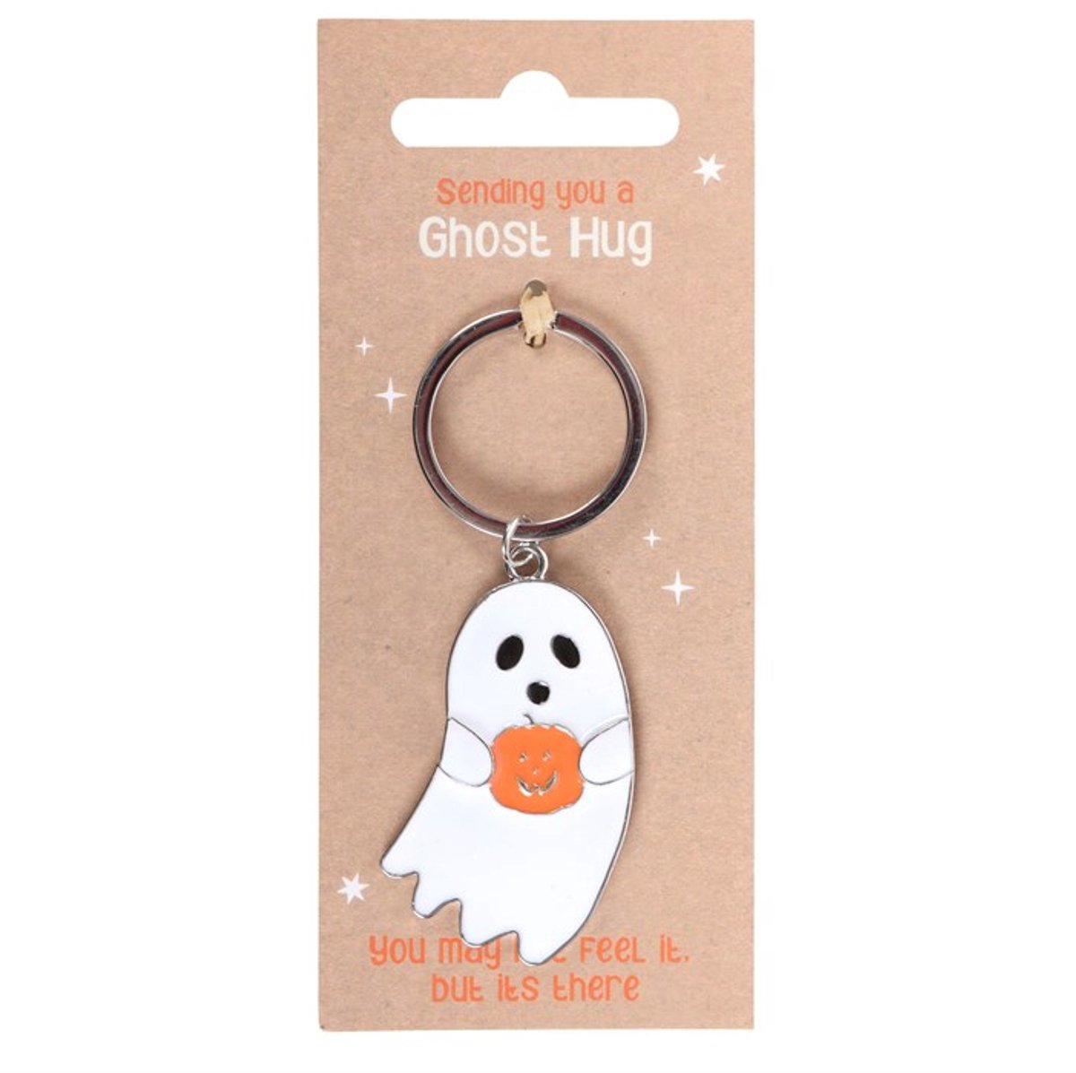 Ghost Hug Keyring