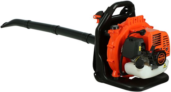 Kibani Benzine Bladblazer 42.7 cc / 1.7 pk incl. Accessoires en 2-takt Olie - Luchtsnelheid 252 km/h - 1250W - Ruggedrager - Bladblazers - Gehoorbescherming - Werkhandschoenen - Veiligheidsbril van Kibani — afbeelding 4