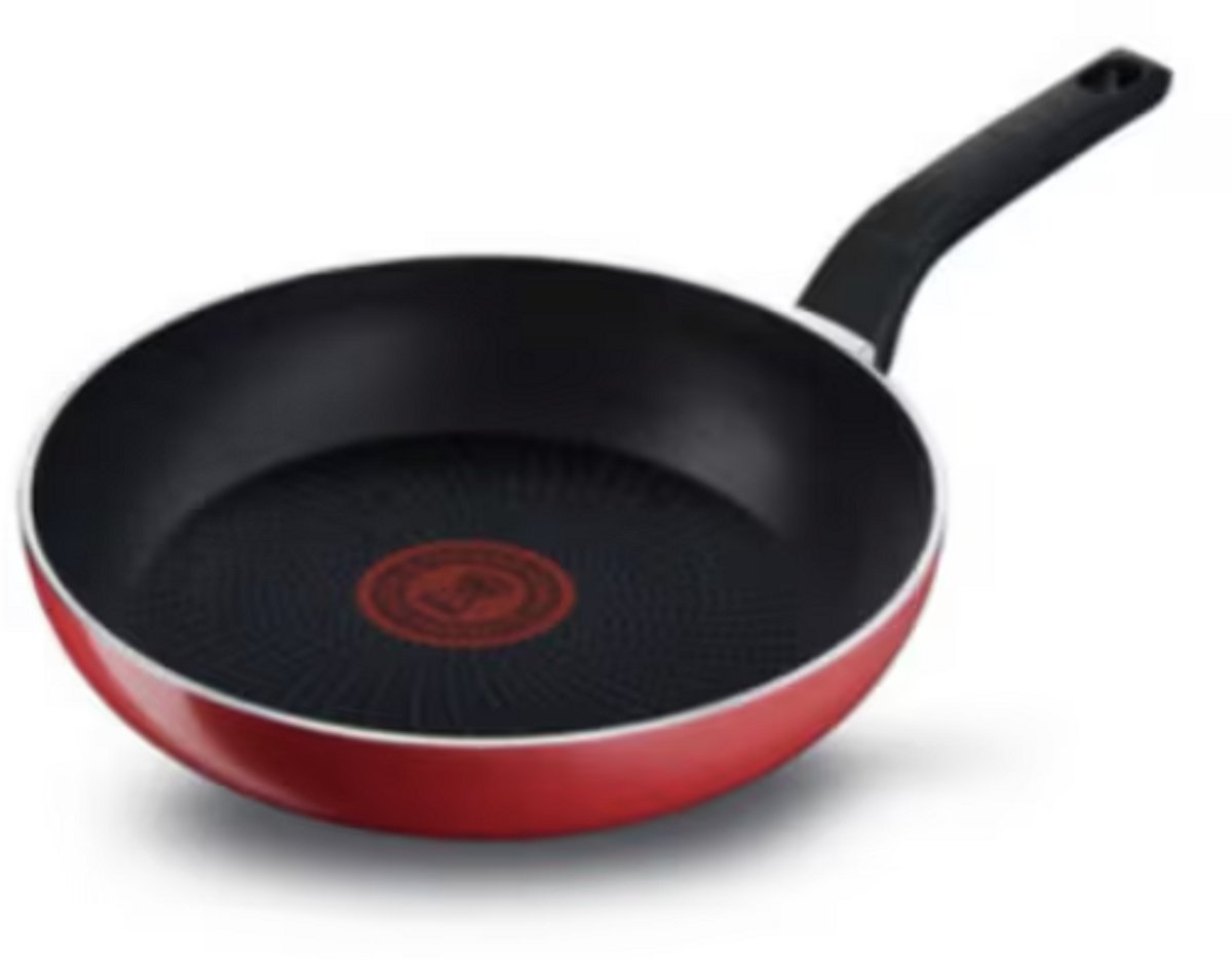 Tefal - Start&Cook - Koekenpan 24cm - Rood - Geschikt Voor Inductie
