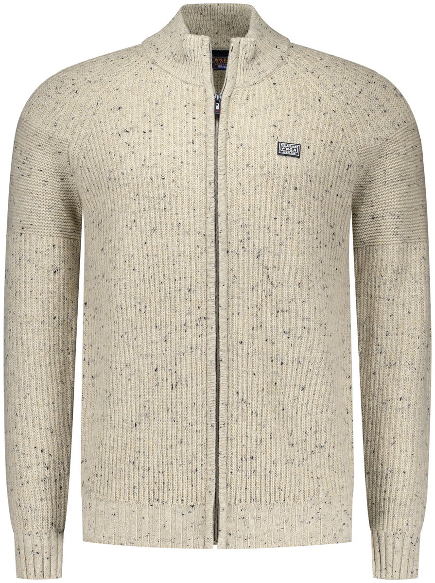 NZA New Zealand Auckland - Gebreid vest - Heren - XL - Beige - Wol - 25KN454