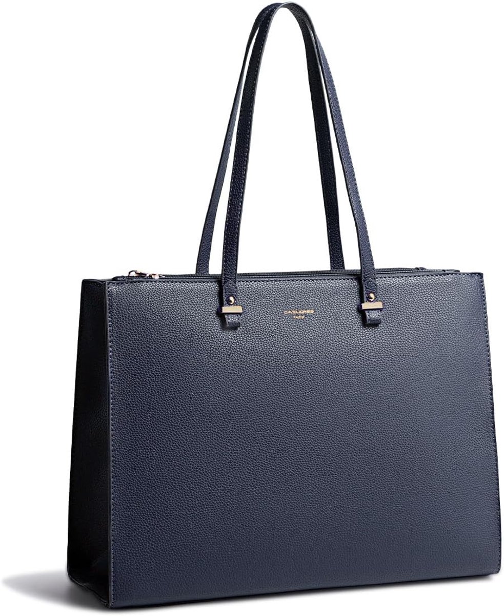 Elegante Shopper Dames - Grote Handtas met PU-Leren Hengsels voor Laptop en School