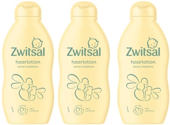 Zwitsal Baby Goedemorgen Haarlotion - 3 x 200 ml - Voordeelverpakking