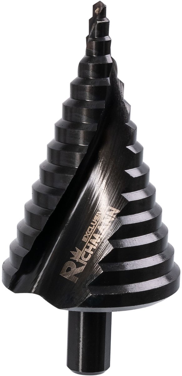 Stappenboor Metaal 4–52 mm – HSS Spiraalboor met Titanium Coating