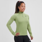 Rogelli Essential Dames Hardloopshirt - Lange Mouw - Duimgat - Groen