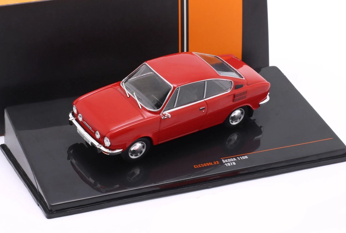 Skoda 110R 1978 Rood Model 1/43 Ixo Models