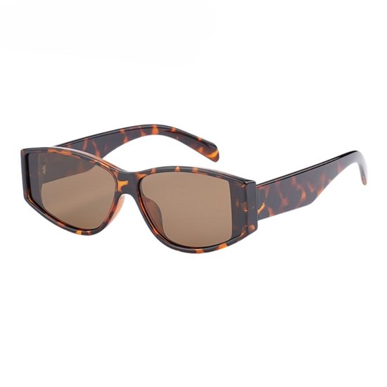 VueDeCerf Unisex Zonnebril - CAT 3 Zonnebril - UV380 - Cat Eye - Bruin Montuur met Bruine Glazen van VueDeCerf — afbeelding 3