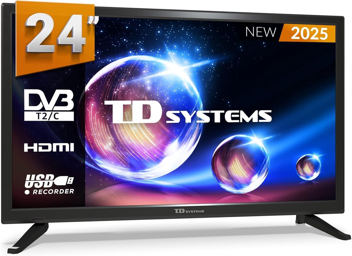 24 Inch HD TV met USB PVR en Hotelmodus