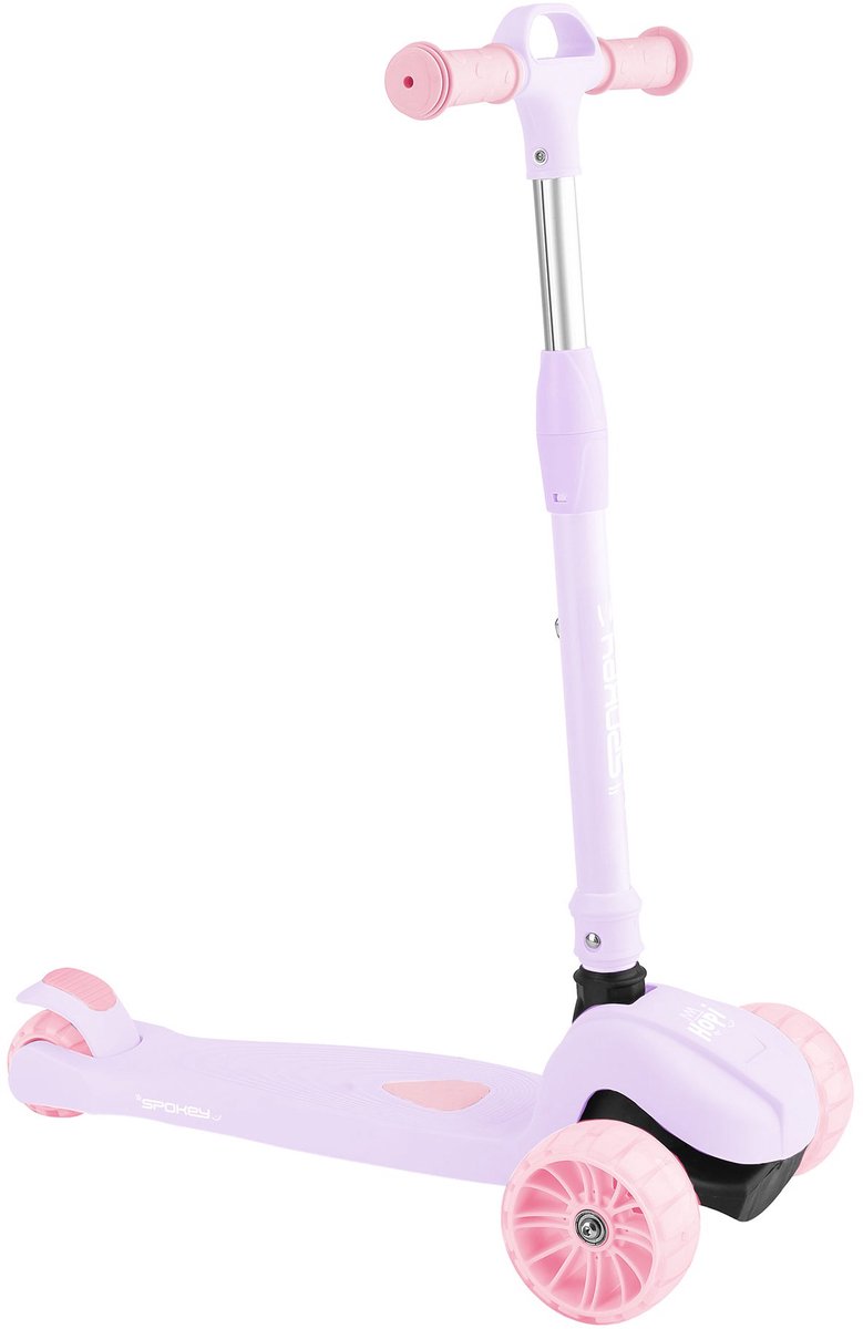 Spokey HOPI Kinderstep - Roestvrij staal - Verstelbaar stuur 65-80 cm - Opvouwbaar - Maximaal gebruikersgewicht 50 kg - EN-71 norm