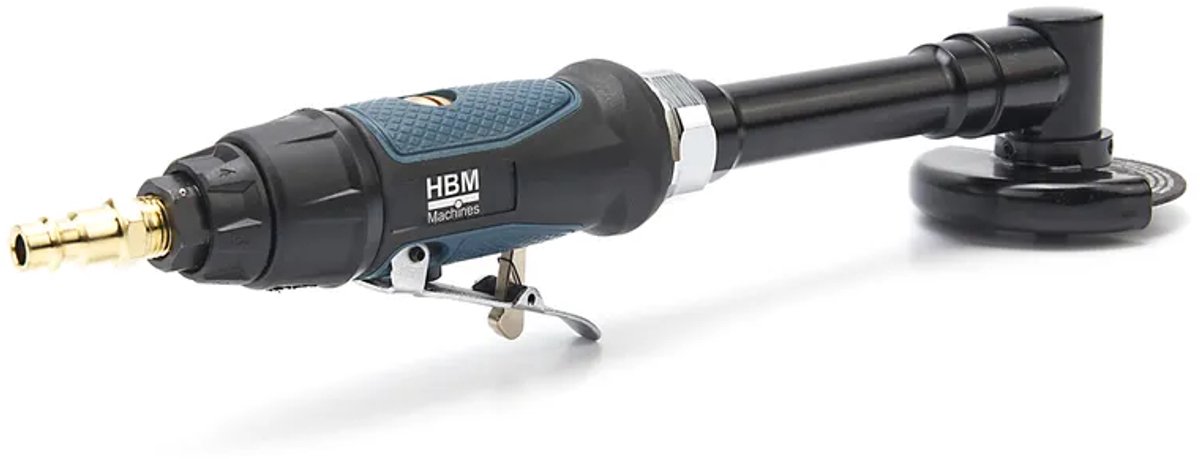Variabele Pneumatische 75 mm Haakse Slijper - mat extra lange hals