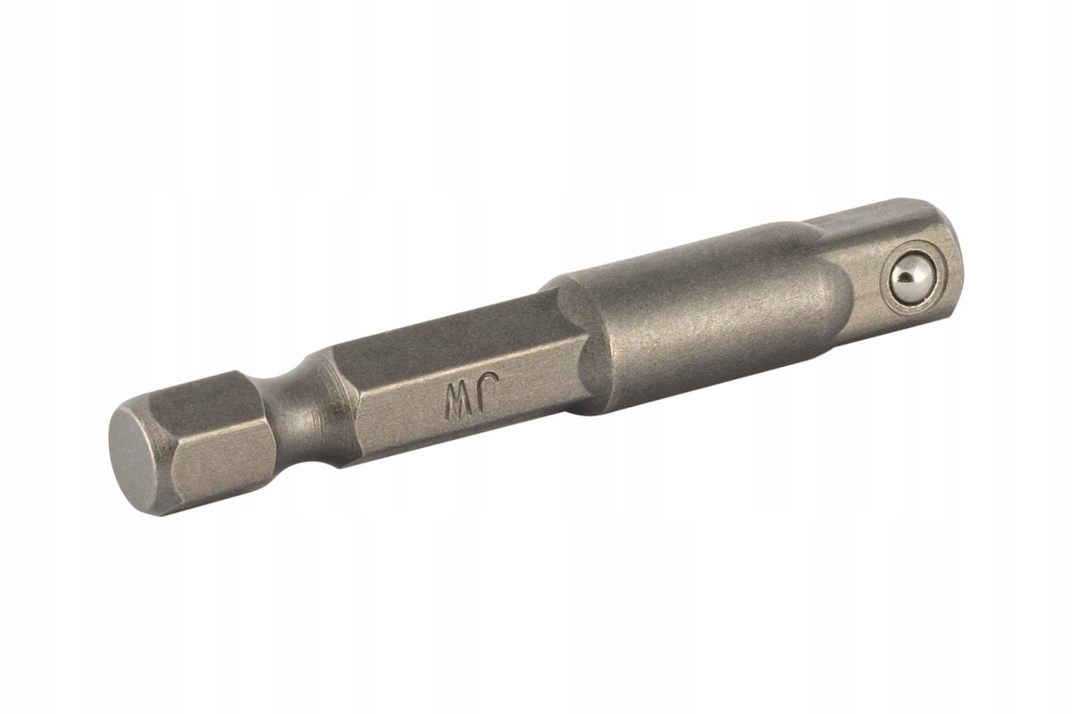 Jonnesway Adapter 1/4" Vierkant naar 1/4" Zeskant - 50 mm