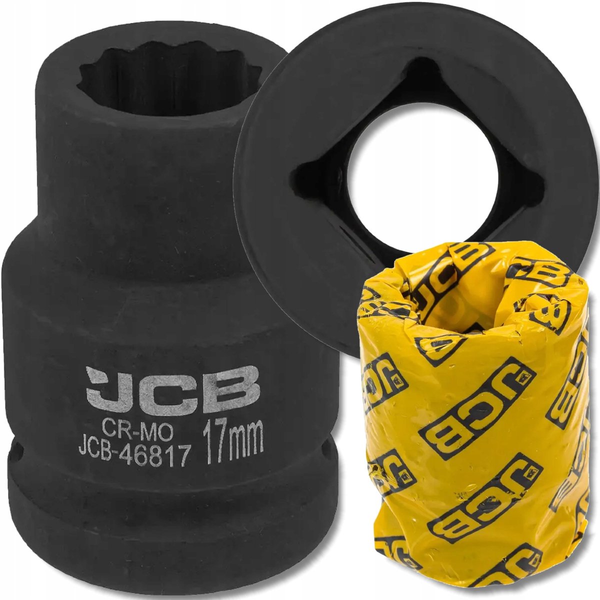 JCB Slagdopp 3/4" 17mm 12-kant Cr-In Dop