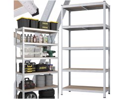 Medas Pro Metalen Werkplaatsrek 180x90x40cm - 875kg trekvermogen