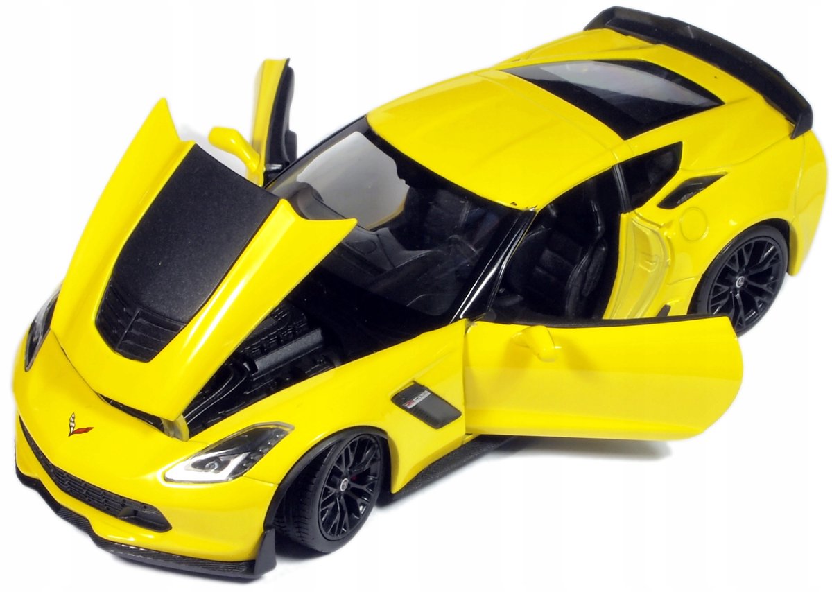 Welly Chevrolet Corvette Z06 2017 Modelauto Metaal 18,5 cm