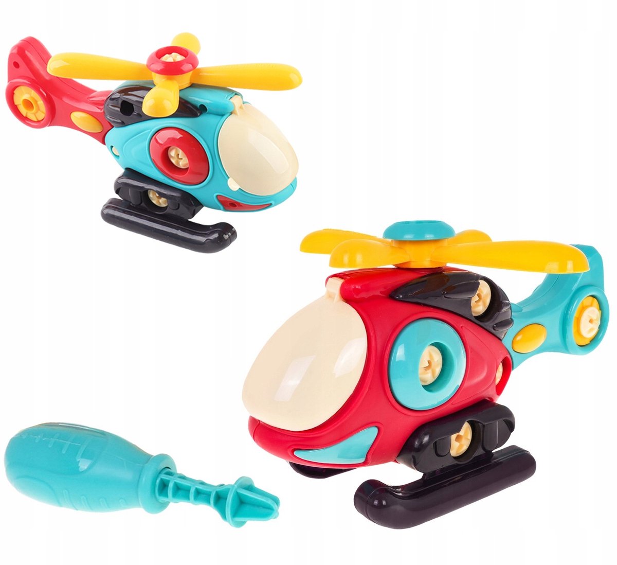 Schroefbare Helikopter Educatieve Bouwset met Schroevendraaier voor Kinderen