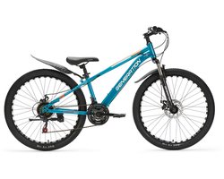 Generation M-760 Mountainbike 26 inch – Lichtblauw met spatborden
