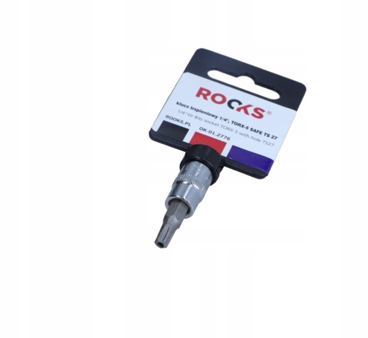 ROOKS Torx Veiligheidssleutel 1/4" TS 27