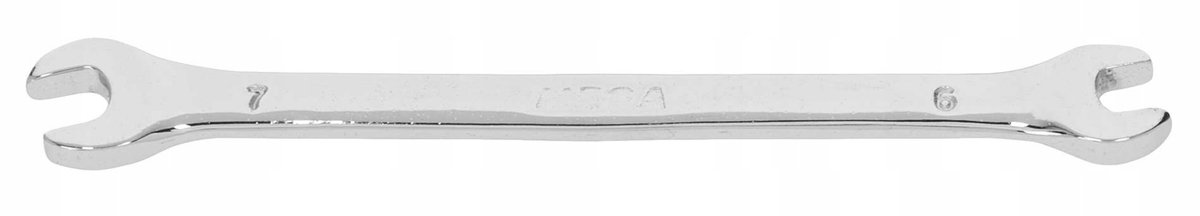 MEGA Ringsleutel 6x7mm - Chroom-Vanadiumstaal
