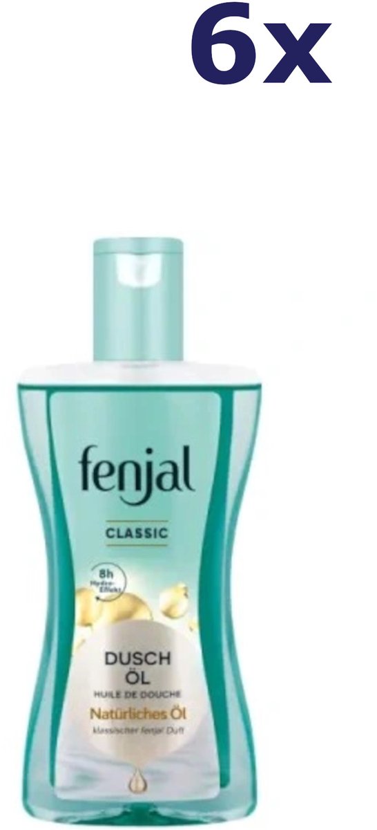 6x Fenjal Classic doucheolie 225 ml