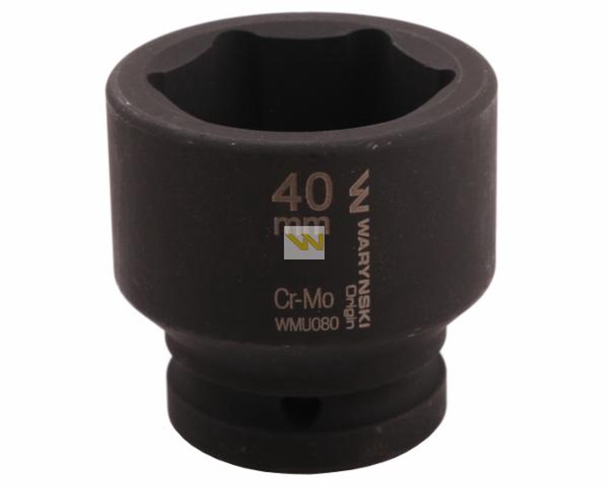 Slagdop 3/4" 40mm Zeskant CrMo DIN 3129