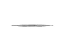 Bergeon push-pin verwijderaar 6767-S, geschikt voor push-pins (spring bars) van polshorloges, professioneel horlogemakersgereedschap, lengte: 145 mm, pen: 0,8 mm
