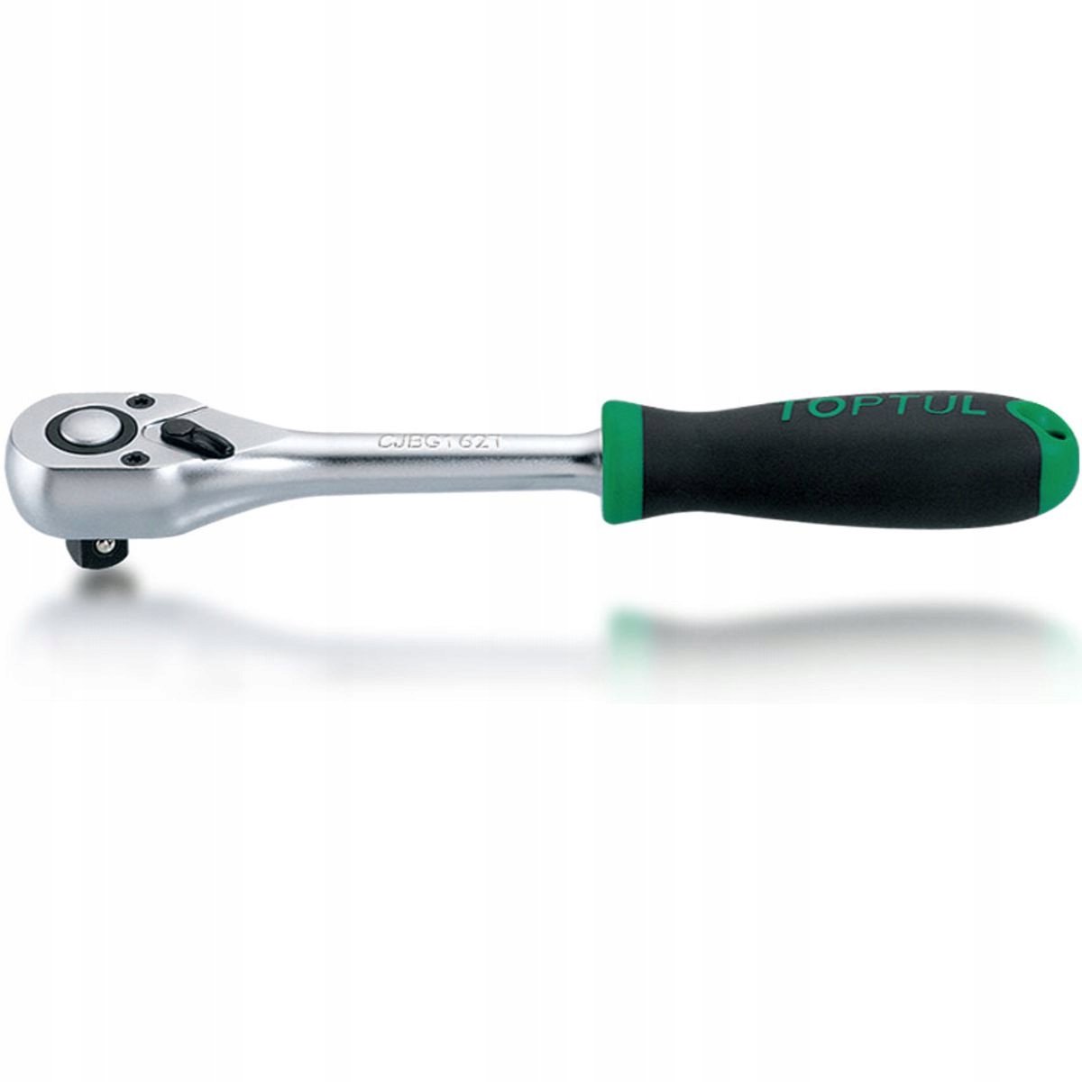 2x TOPTUL 1/4" Ratelsleutel 150mm, 36 Tanden