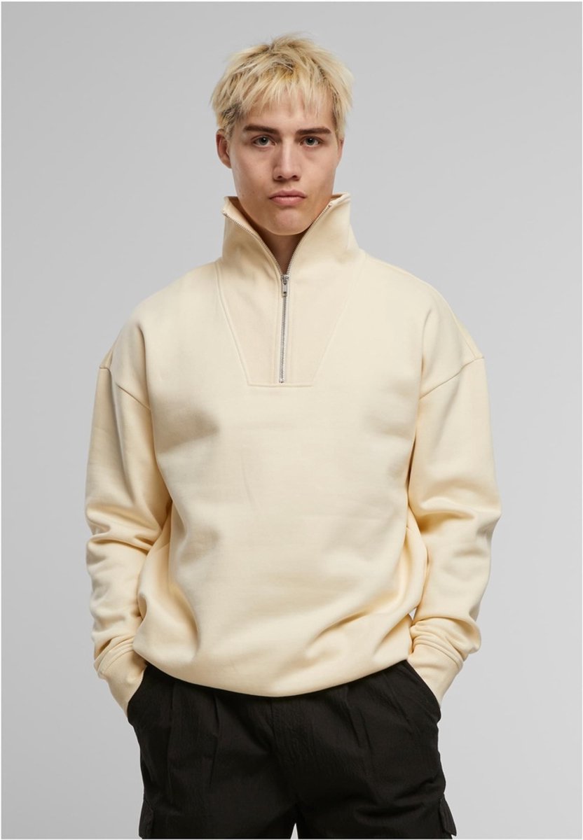 Urban Classics Cut&Sew Troyer Sweater/trui XL Creme