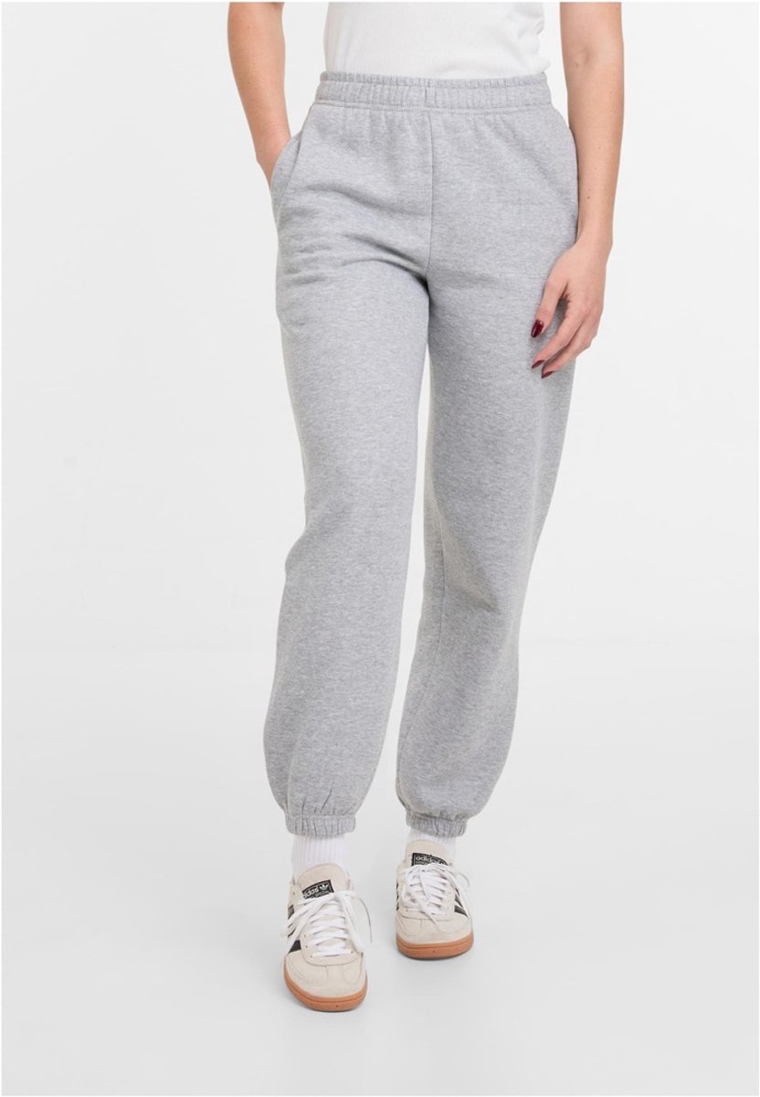 Urban Classics Basic Essential Dames joggingbroek 3XL Grijs