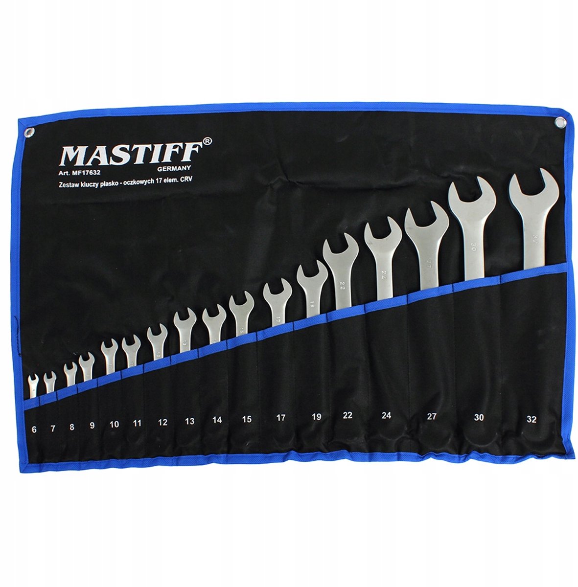17-delige ringsleutelset 6-32mm in Rolhoes