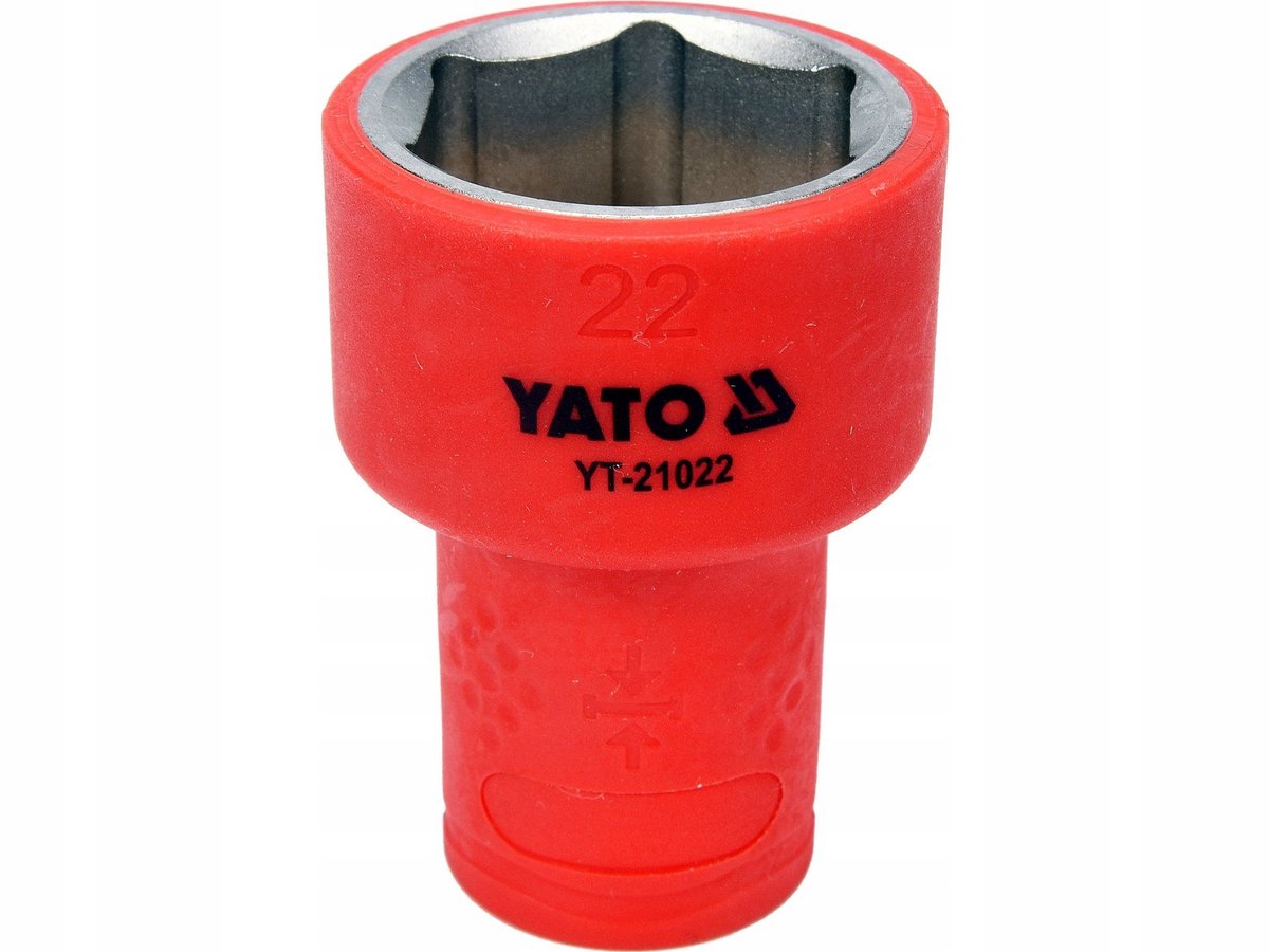 Yato geïsoleerde kap 22 mm 3/8"" zeskant VDE