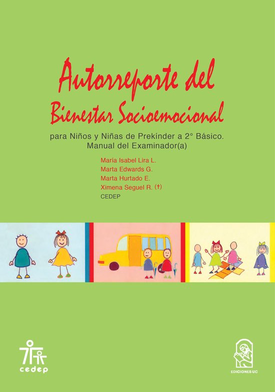 Autorreporte del bienestar socioemocional para niños y niñ ... - cover