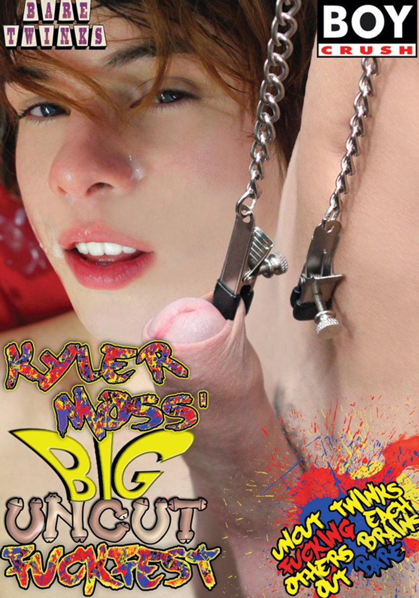 Kyler Moss' Big Uncut Fuckfest DVD (Boy Crush)