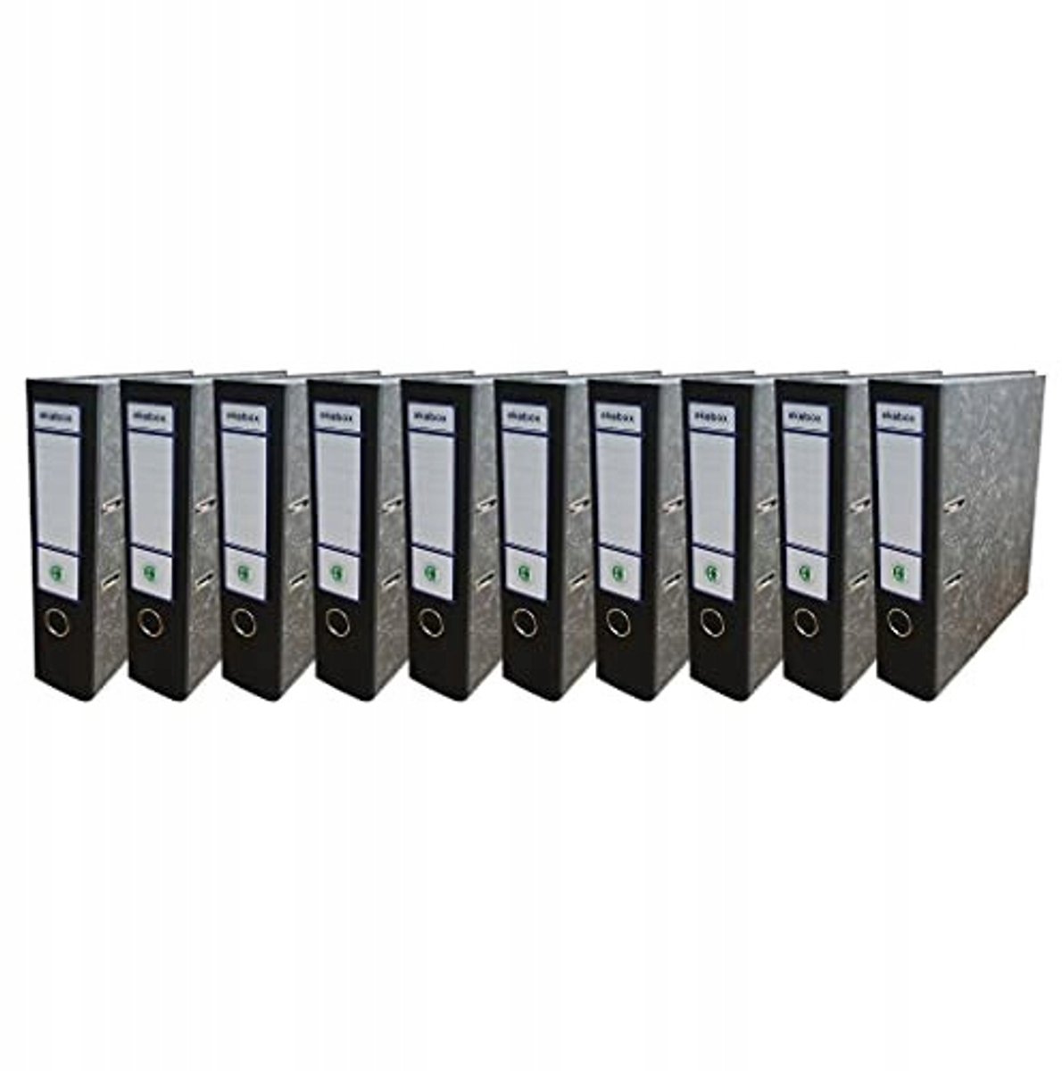 Ringband A4 75mm Zwart Rug EKOBOX 10 Stuks