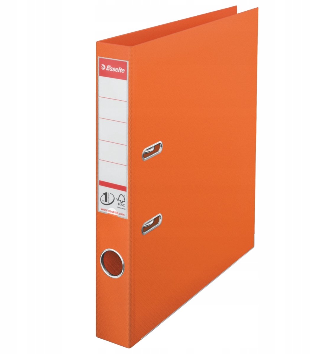 Esselte Power Map A4 50mm Oranje - Robuuste Documentenmap