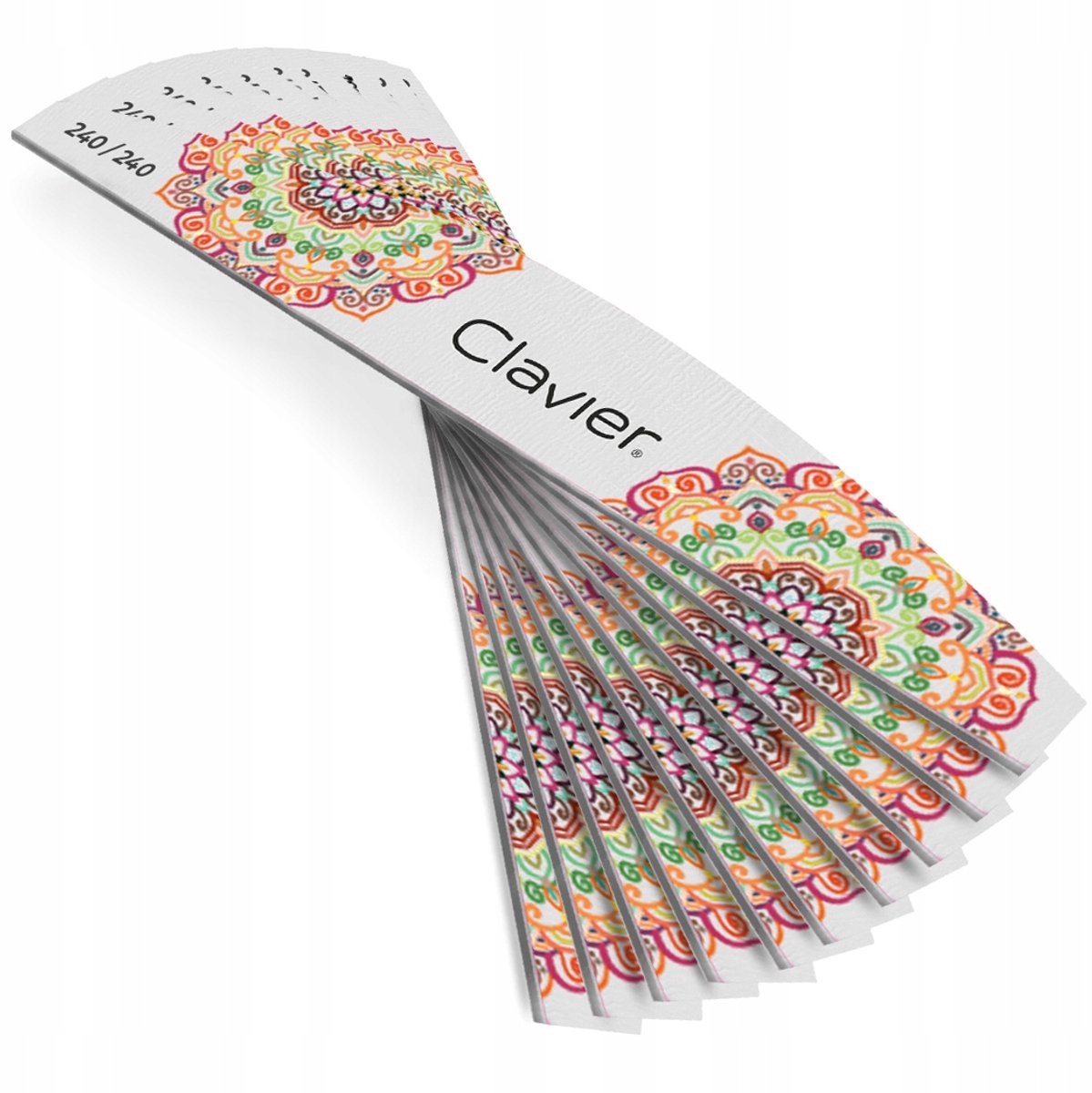 Clavier Nagelvijl 240/240 Boot Mandala - 10 stuks