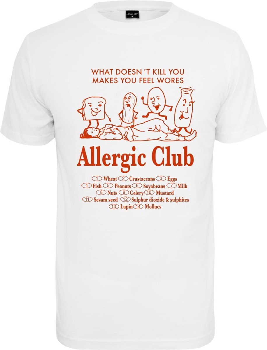 Urban Classics Heren Tshirt -M- Allergic Club Wit