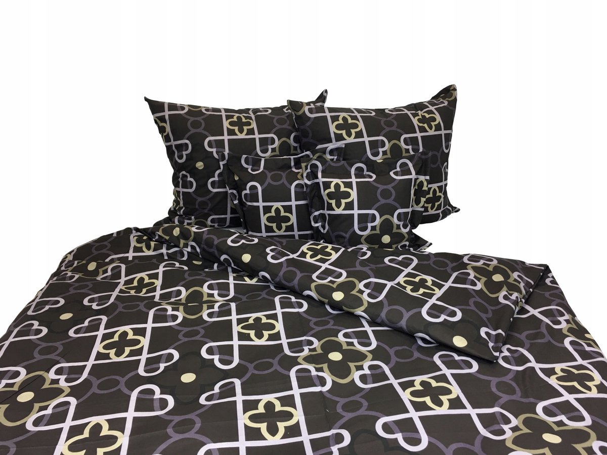 D'Lux Katoenen Dekbedovertrek Set 160x200 cm - Nederlands Product