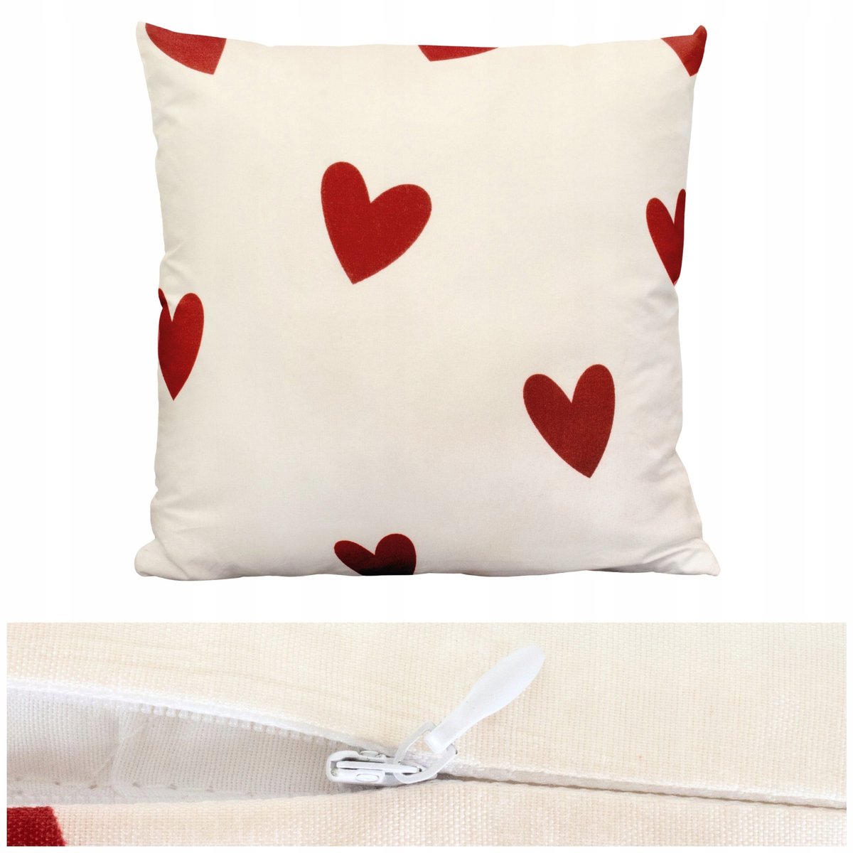 Dekoratieve Kussensloop 40x40 cm met Rits - Diverse Patronen & Kleuren