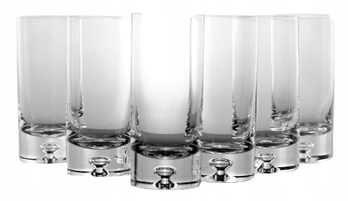 KROSNO Handgemaakte Glazen 'Drip' 340ml - Set van 6