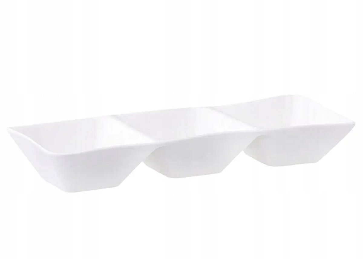 Ambitie Fala Porseleinen Drieschaal 31,5cm 3x200ml