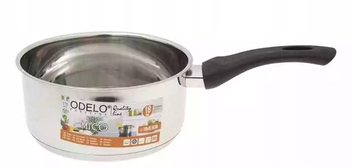 MICO Steel Steel Pan 1.7L 18cm - Geschikt voor Inductie