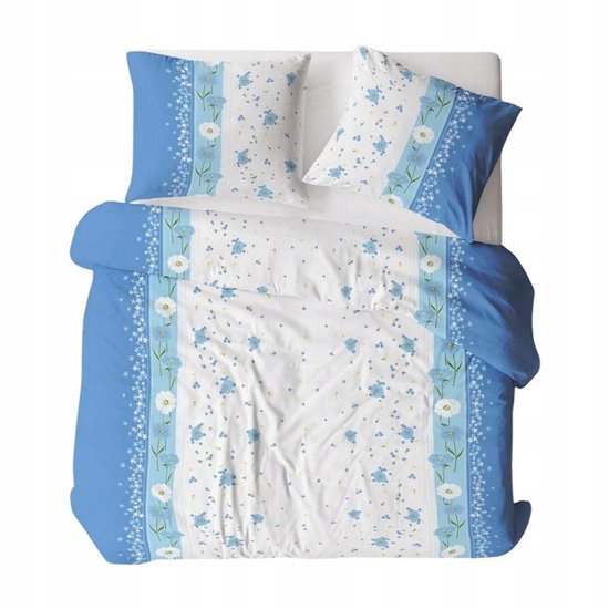 Kinderbeddengoed 140x200cm - Beige Mozaïek - 100% Katoen