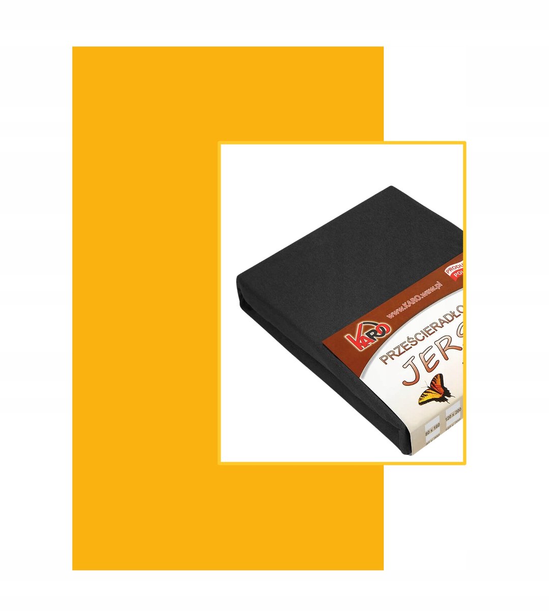 Jersey Hoeslaken met Elastiek 140x200 Zwart 150g/m²