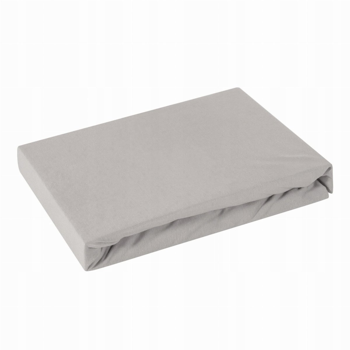 Jersey hoeslaken met elastiek 200x220 cm lichtgrijs