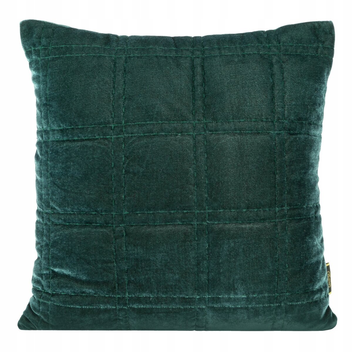 Kristin Decoratieve Kussensloop 45x45 cm - Donkergroen Velours