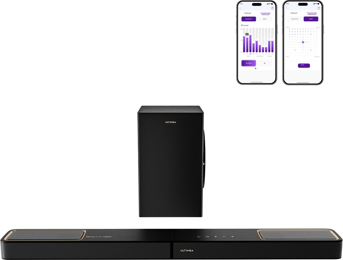 ULTIMEA Skywave F30 Boom 3.1.2ch Soundbar met Dolby Atmos en