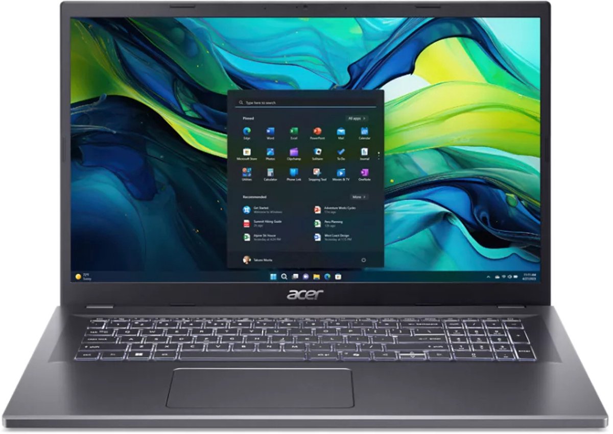 Acer Aspire 17 - Budget Kantoor Laptop thumbnail 8