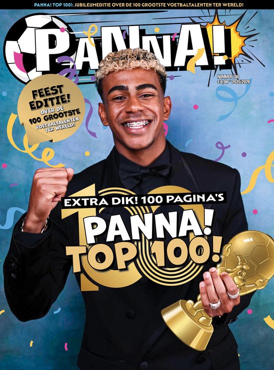 PANNA! Magazine 100 - Tijdschrift - Voetbal - Jubileumeditie