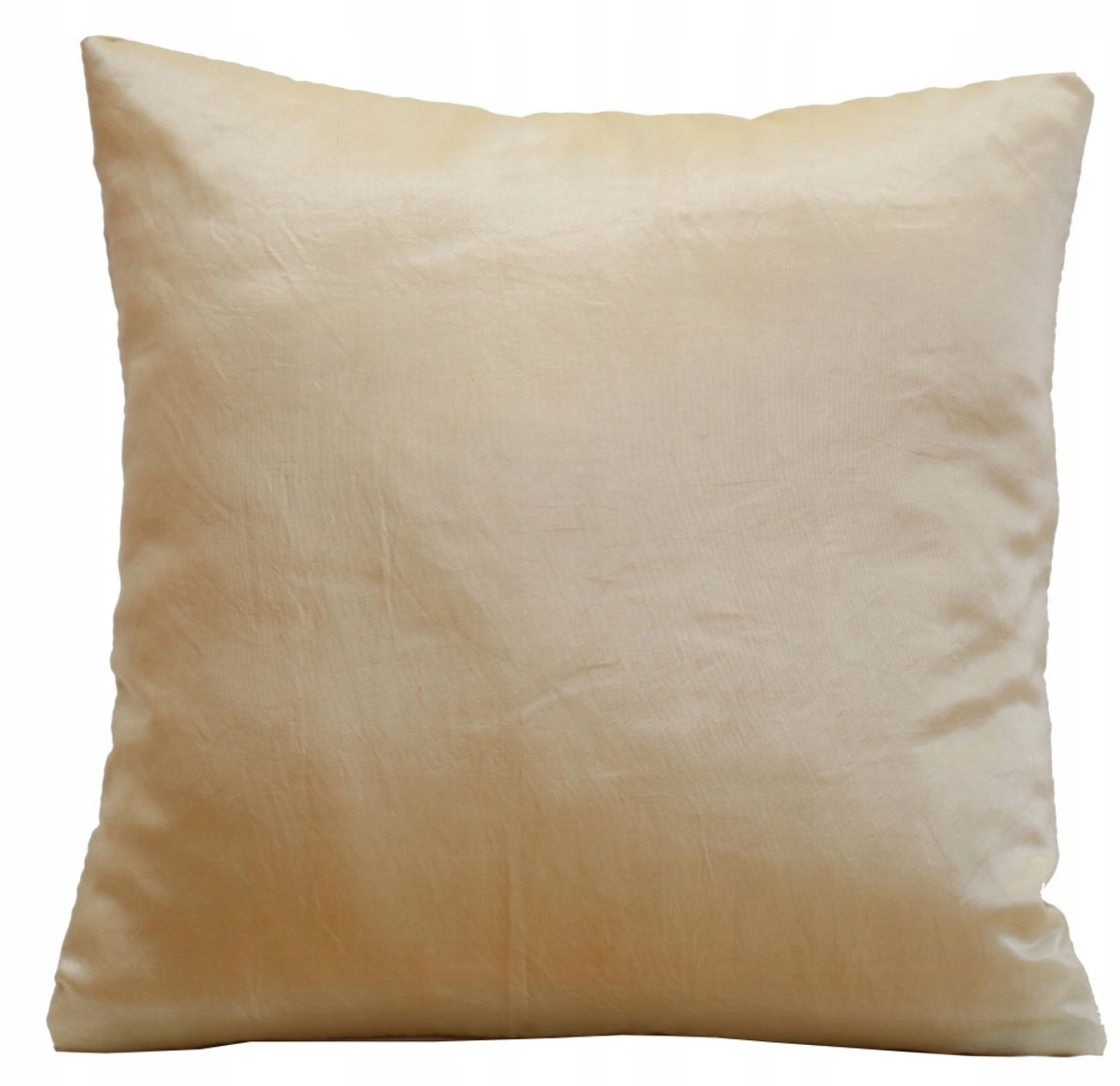 Beige Taft Kussensloop 40x40cm - Zacht & Elegant
